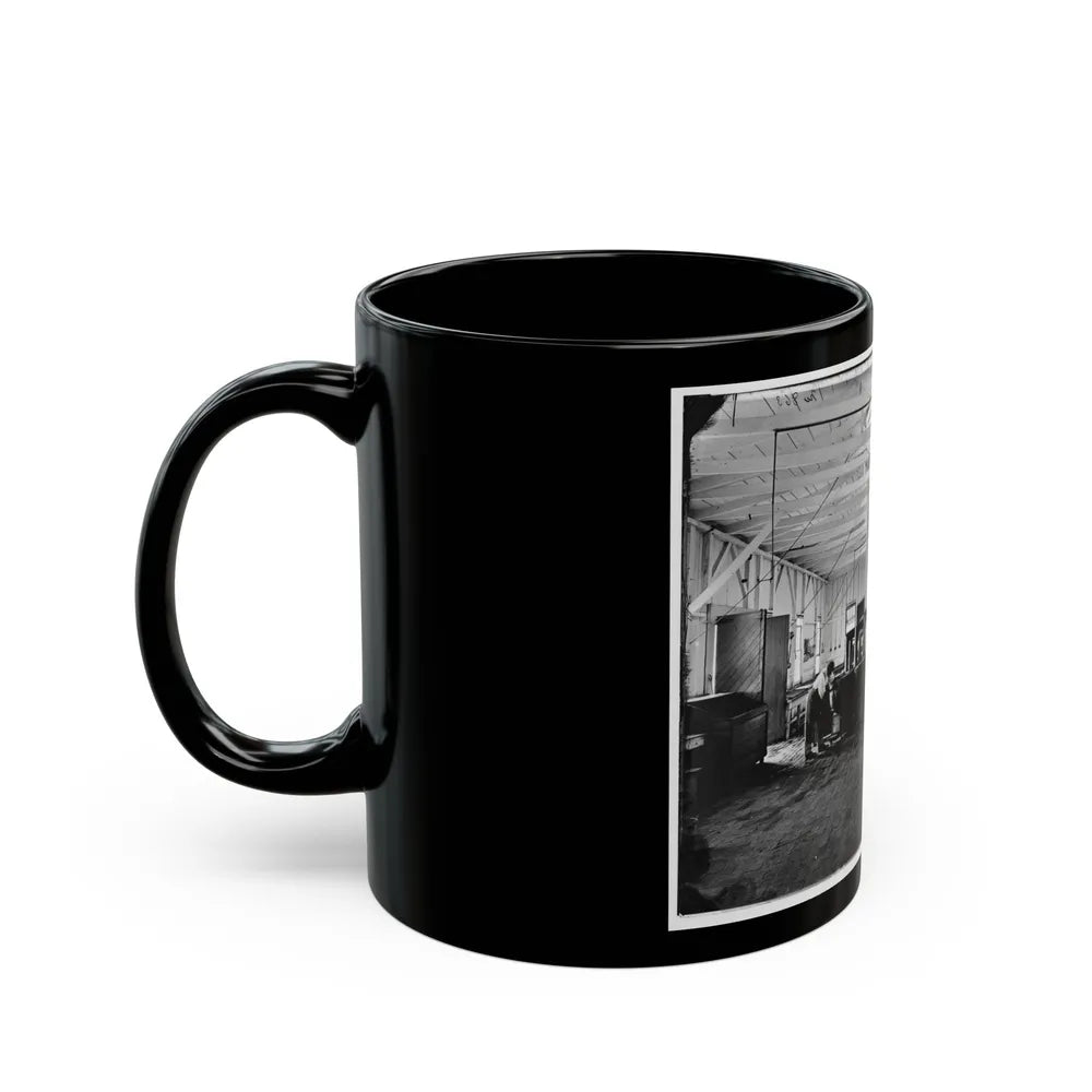 Alexandria, Va. Cooks In The Kitchen Of Soldiers' Rest (U.S. Civil War) Black Coffee Mug-Go Mug Yourself