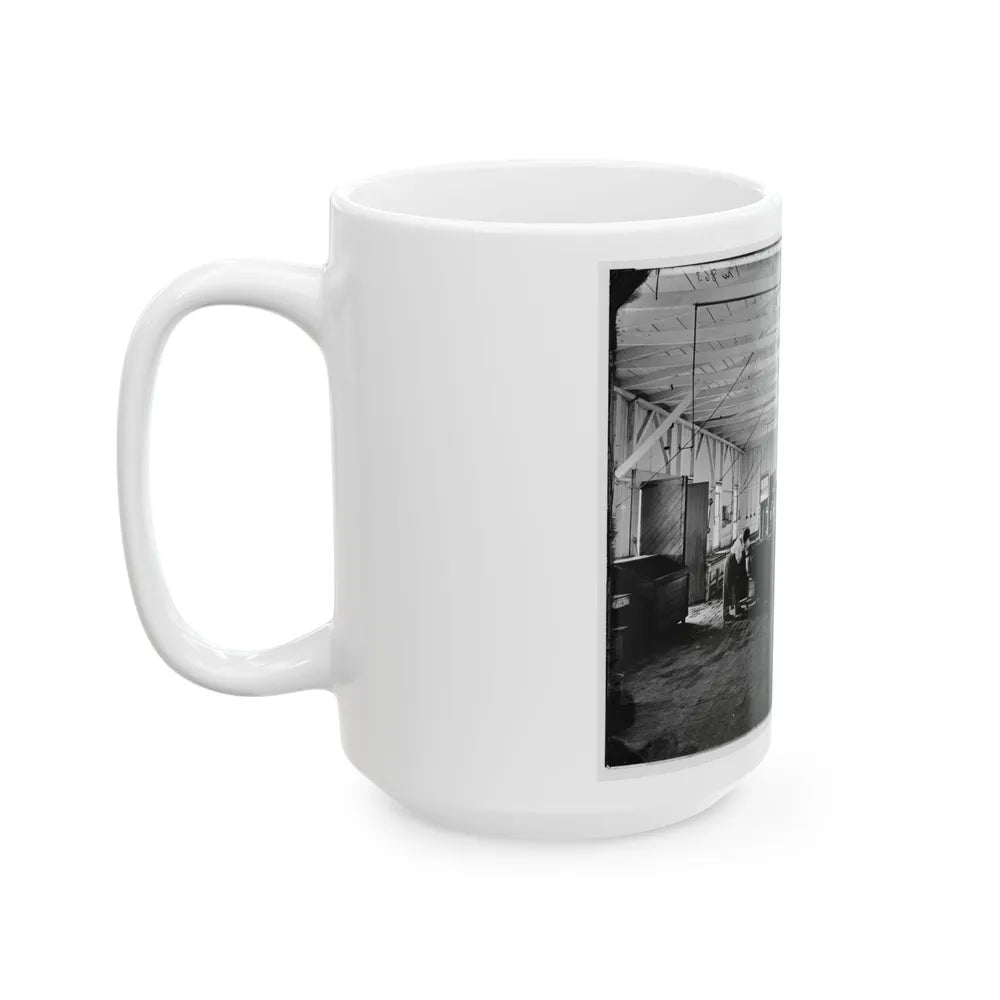 Alexandria, Va. Cooks In The Kitchen Of Soldiers' Rest (U.S. Civil War) White Coffee Mug-Go Mug Yourself