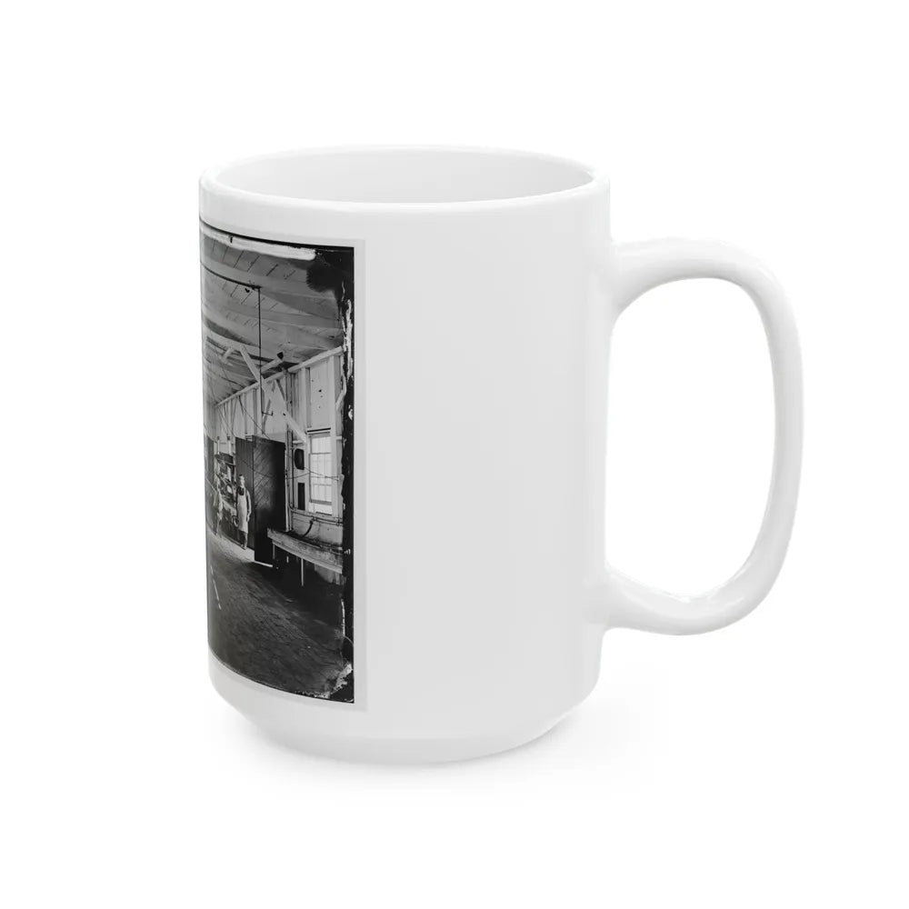 Alexandria, Va. Cooks In The Kitchen Of Soldiers' Rest (U.S. Civil War) White Coffee Mug-Go Mug Yourself