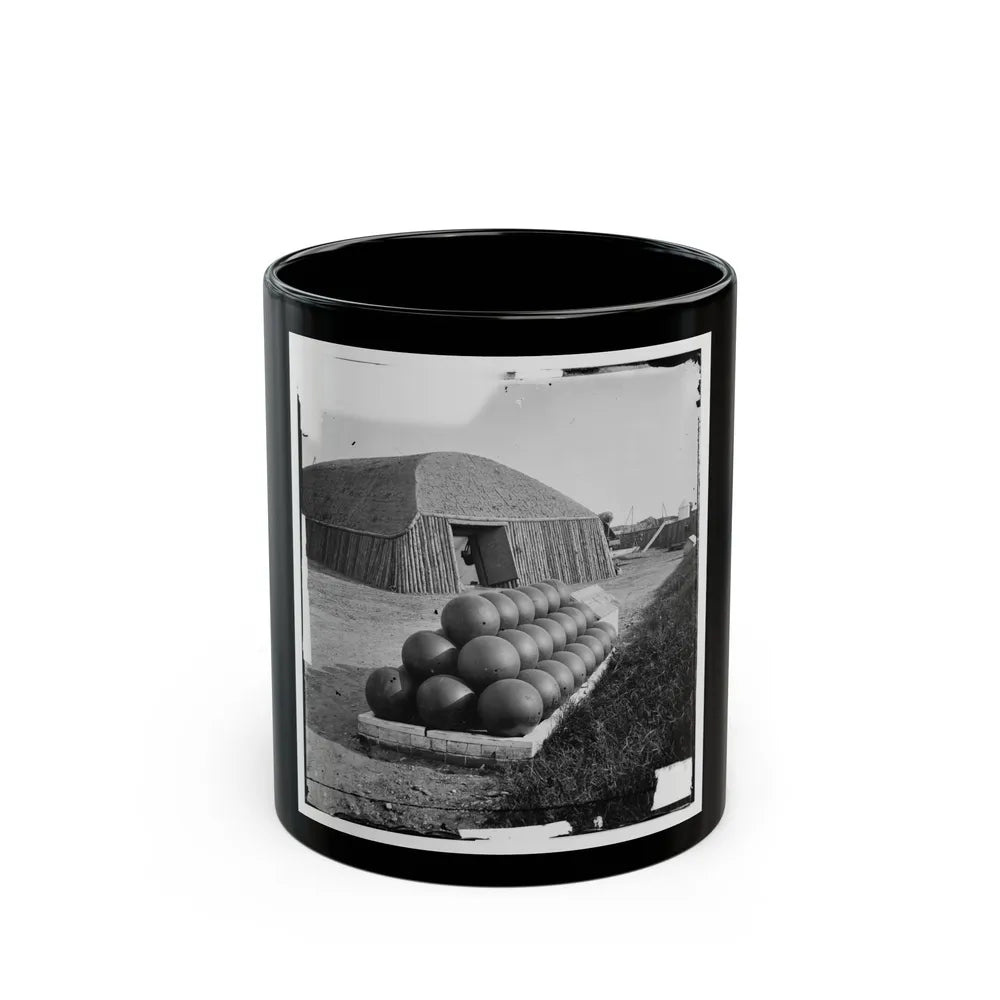 Alexandria, Va. Magazine In Battery Rodgers (U.S. Civil War) Black Coffee Mug-11oz-Go Mug Yourself