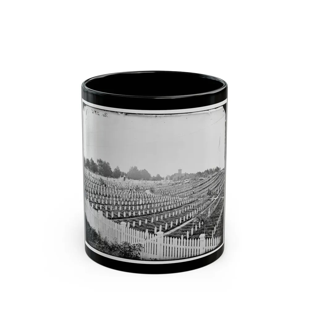 Alexandria, Va. Soldiers' Cemetery (U.S. Civil War) Black Coffee Mug-11oz-Go Mug Yourself