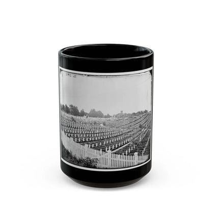 Alexandria, Va. Soldiers' Cemetery (U.S. Civil War) Black Coffee Mug-15oz-Go Mug Yourself