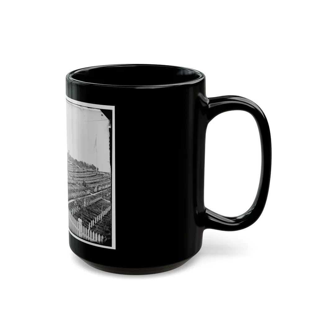 Alexandria, Va. Soldiers' Cemetery (U.S. Civil War) Black Coffee Mug-Go Mug Yourself