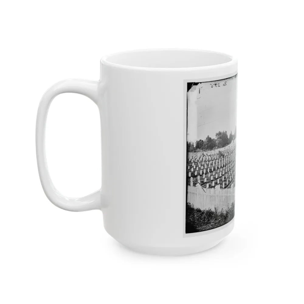 Alexandria, Va. Soldiers' Cemetery (U.S. Civil War) White Coffee Mug-Go Mug Yourself