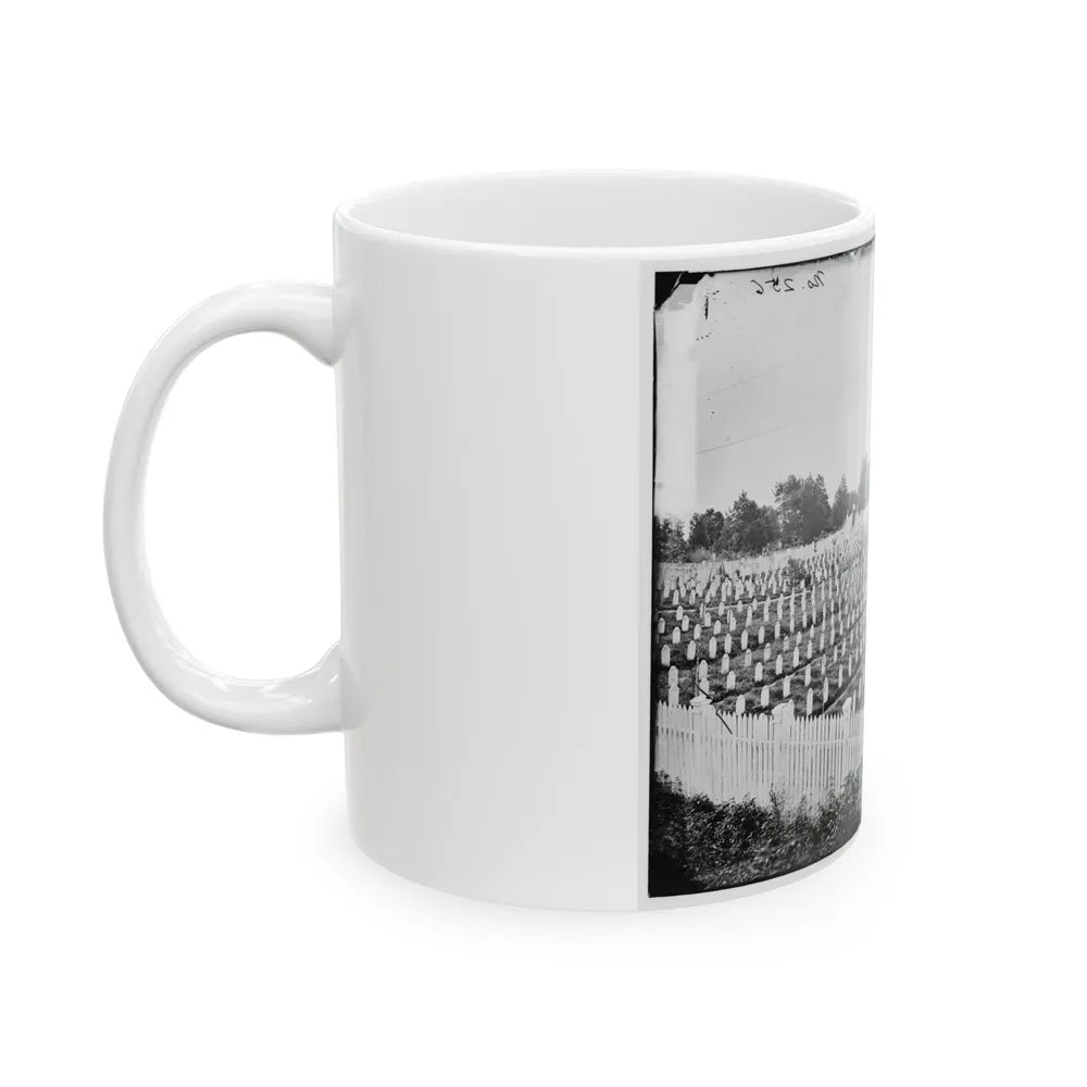 Alexandria, Va. Soldiers' Cemetery (U.S. Civil War) White Coffee Mug-Go Mug Yourself