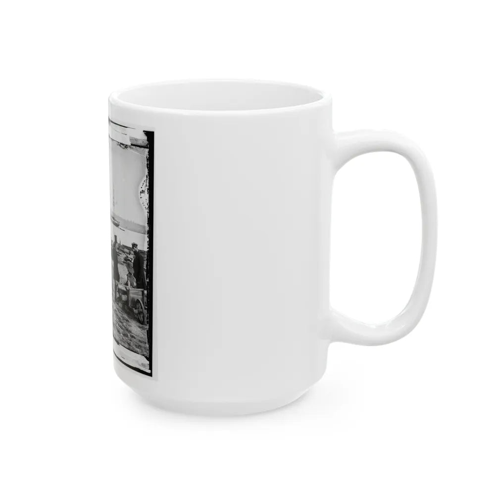 Alexandria, Va. Steam Frigate Pensacola (U.S. Civil War) White Coffee Mug-Go Mug Yourself