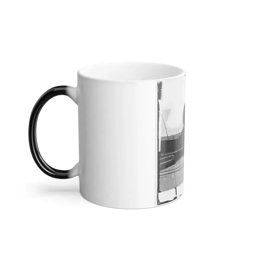 Alexandria, Virginia. 15-Inch Rodman Gun in Battery Rodgers (U.S. Civil War) Color Changing Coffee Mug 11oz - Go Mug Yourself