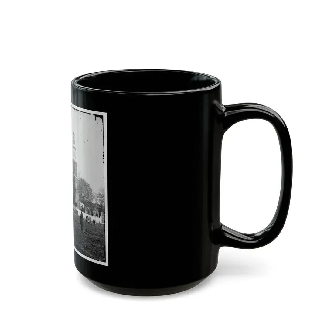 Alexandria, Virginia. Christ Church (U.S. Civil War) Black Coffee Mug - Go Mug Yourself