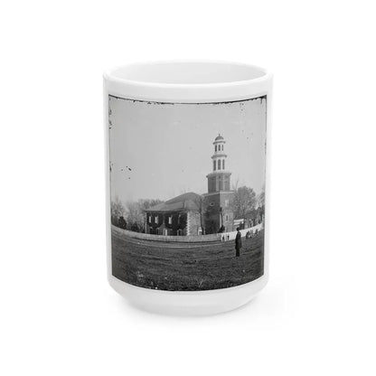 Alexandria, Virginia. Christ Church (U.S. Civil War) White Coffee Mug 15oz - Go Mug Yourself
