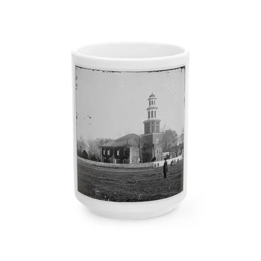 Alexandria, Virginia. Christ Church (U.S. Civil War) White Coffee Mug 15oz - Go Mug Yourself