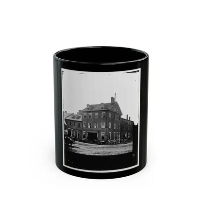 Alexandria, Virginia. Marshall House (U.S. Civil War) Black Coffee Mug 11oz - Go Mug Yourself