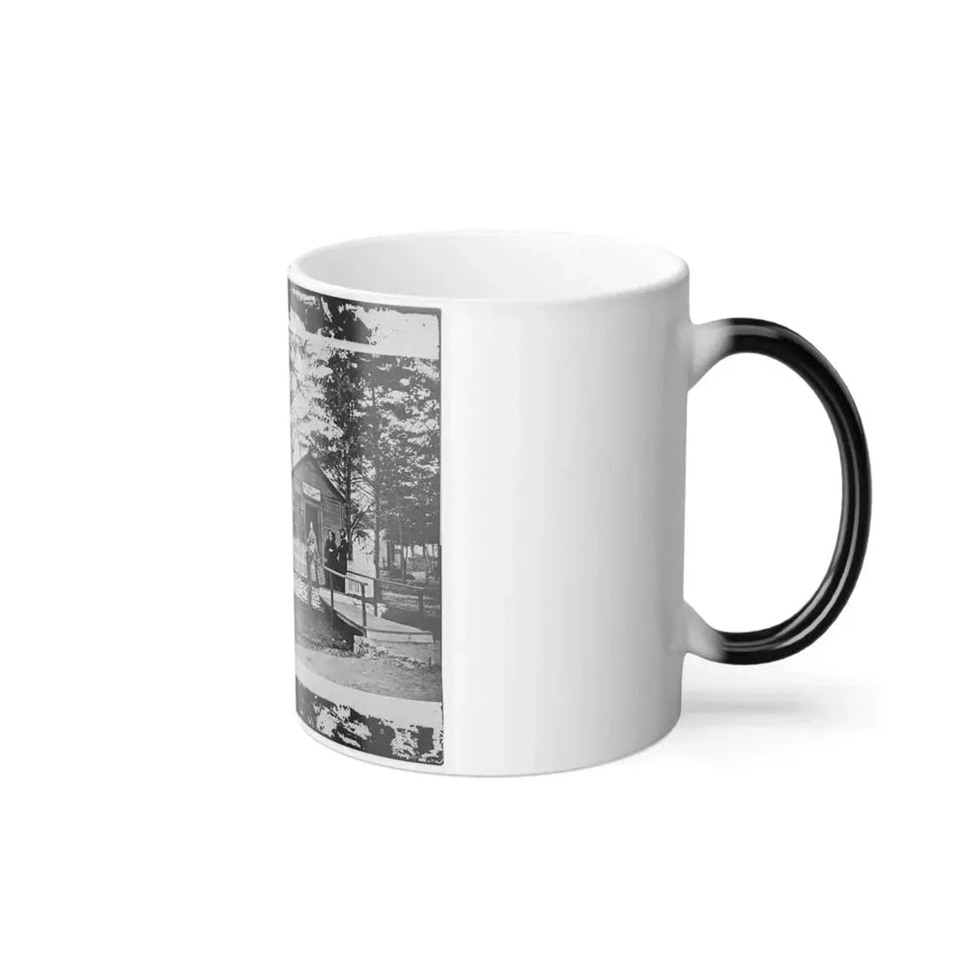 Alexandria, Virginia. Sanitary Commission Lodge. Convalescent (U.S. Civil War) Color Changing Coffee Mug 11oz - Go Mug Yourself