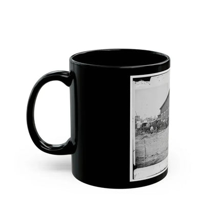 Alexandria, Virginia. Sanitary Commission Lodge (U.S. Civil War) Black Coffee Mug - Go Mug Yourself