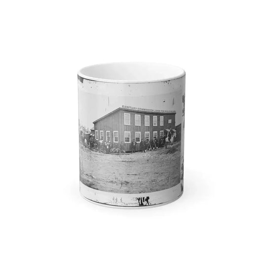 Alexandria, Virginia. Sanitary Commission Lodge (U.S. Civil War) Color Changing Coffee Mug 11oz Default Title 11oz - Go Mug Yourself