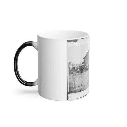 Alexandria, Virginia. Sanitary Commission Lodge (U.S. Civil War) Color Changing Coffee Mug 11oz - Go Mug Yourself