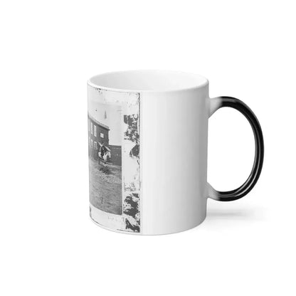 Alexandria, Virginia. Sanitary Commission Lodge (U.S. Civil War) Color Changing Coffee Mug 11oz - Go Mug Yourself