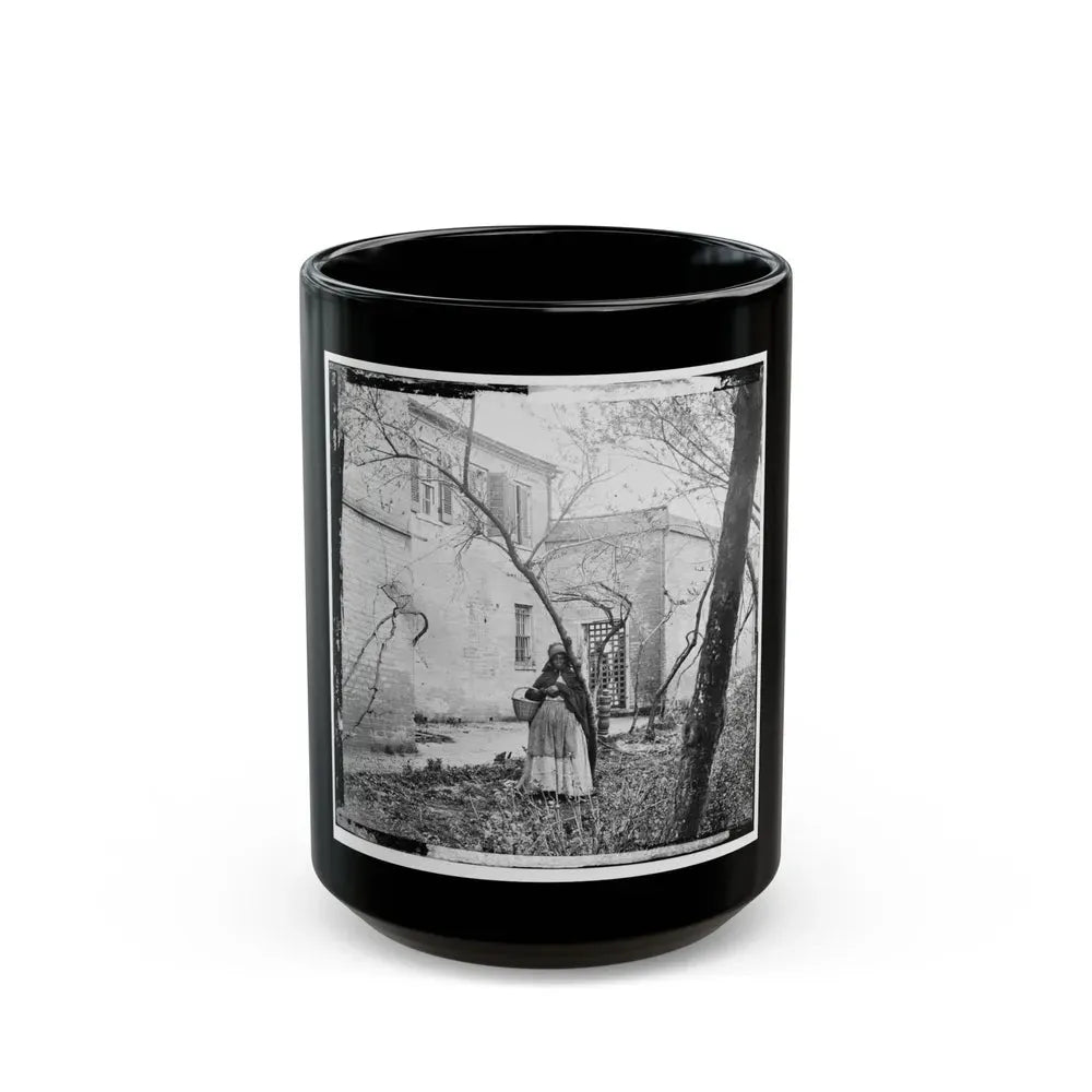Alexandria, Virginia. Slave Pen. Exterior View (U.S. Civil War) Black Coffee Mug 15oz - Go Mug Yourself