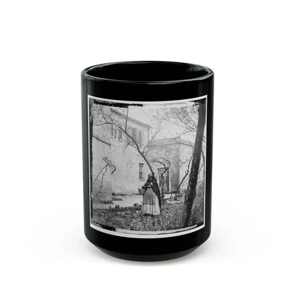 Alexandria, Virginia. Slave Pen. Exterior View (U.S. Civil War) Black Coffee Mug 15oz - Go Mug Yourself
