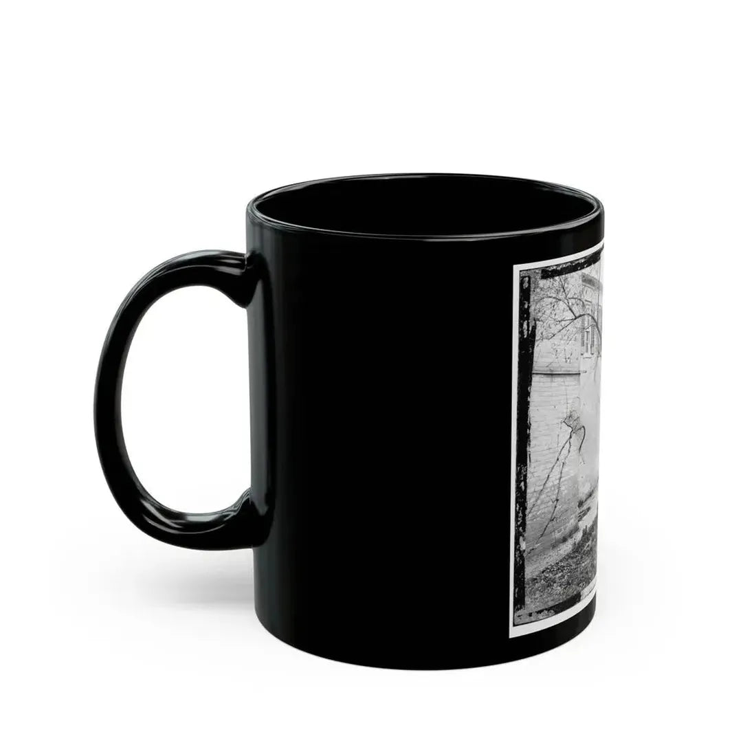 Alexandria, Virginia. Slave Pen. Exterior View (U.S. Civil War) Black Coffee Mug - Go Mug Yourself