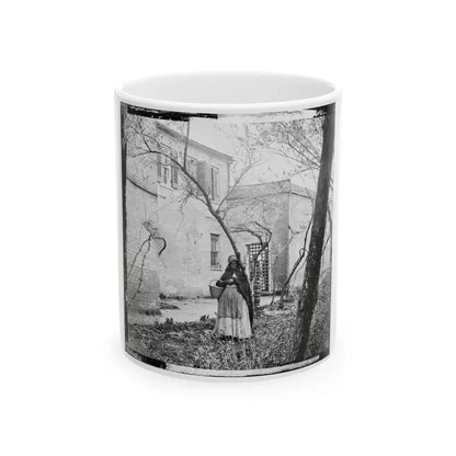 Alexandria, Virginia. Slave Pen. Exterior View (U.S. Civil War) White Coffee Mug 11oz - Go Mug Yourself
