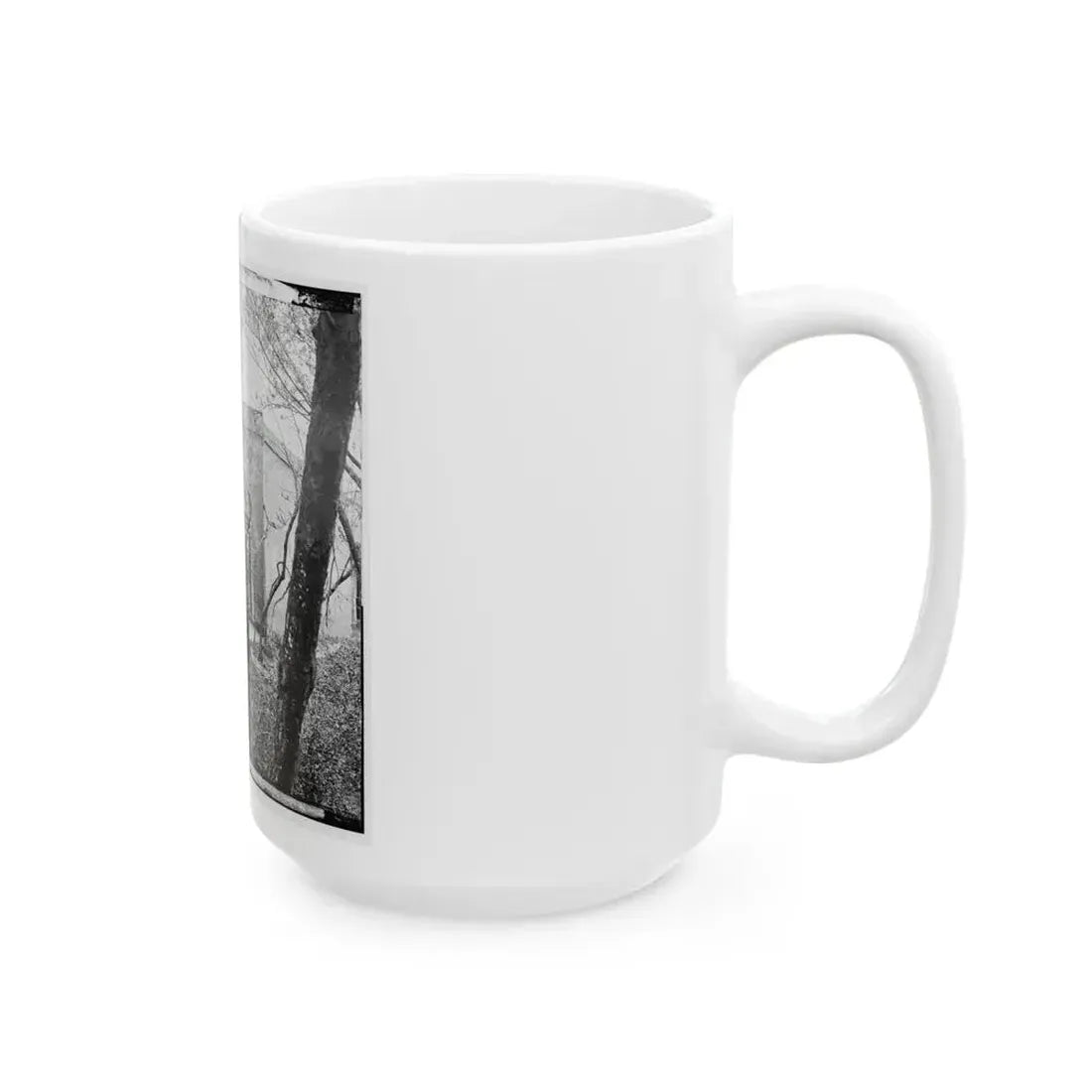 Alexandria, Virginia. Slave Pen. Exterior View (U.S. Civil War) White Coffee Mug - Go Mug Yourself