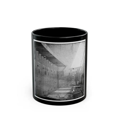 Alexandria, Virginia. Slave Pen. Interior View 001 (U.S. Civil War) Black Coffee Mug 11oz - Go Mug Yourself