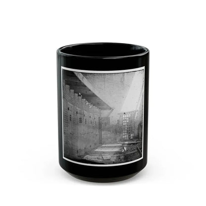 Alexandria, Virginia. Slave Pen. Interior View 001 (U.S. Civil War) Black Coffee Mug 15oz - Go Mug Yourself