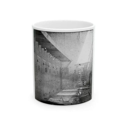 Alexandria, Virginia. Slave Pen. Interior View 001 (U.S. Civil War) White Coffee Mug 11oz - Go Mug Yourself