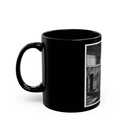 Alexandria, Virginia. Slave Pen. Interior View 002 (U.S. Civil War) Black Coffee Mug - Go Mug Yourself