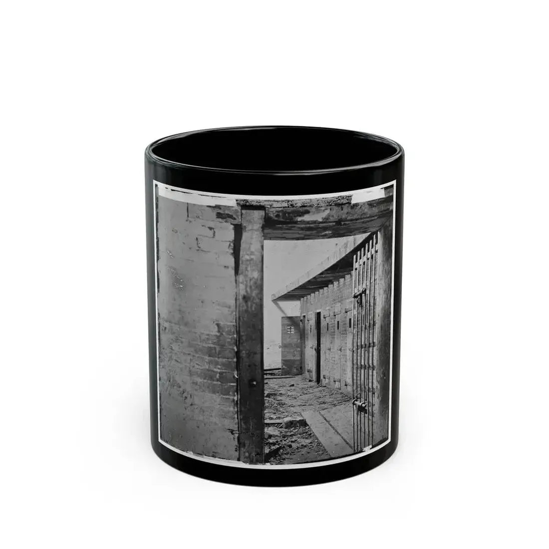 Alexandria, Virginia. Slave Pen. Interior View (U.S. Civil War) Black Coffee Mug 11oz - Go Mug Yourself