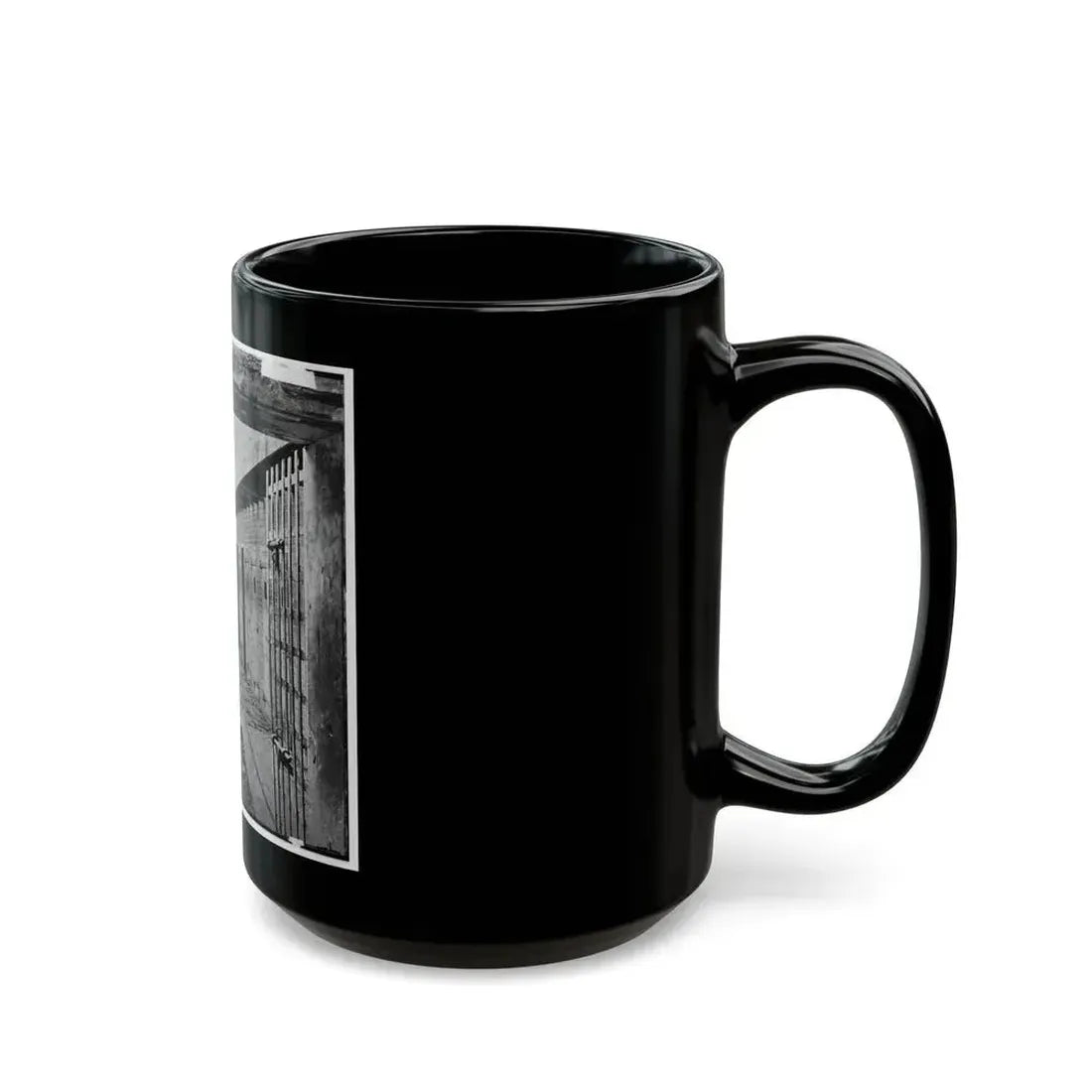 Alexandria, Virginia. Slave Pen. Interior View (U.S. Civil War) Black Coffee Mug - Go Mug Yourself