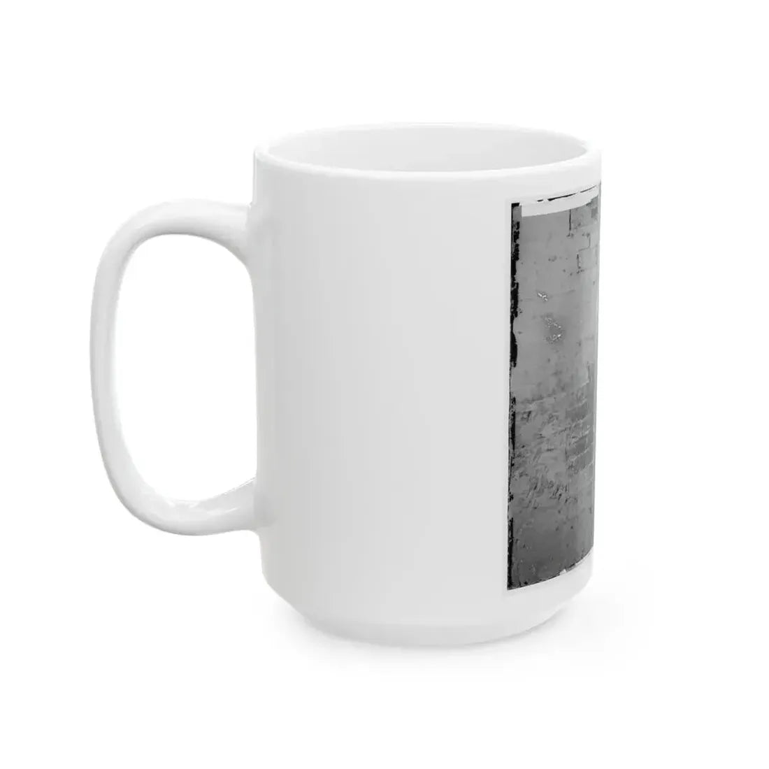 Alexandria, Virginia. Slave Pen. Interior View (U.S. Civil War) White Coffee Mug - Go Mug Yourself