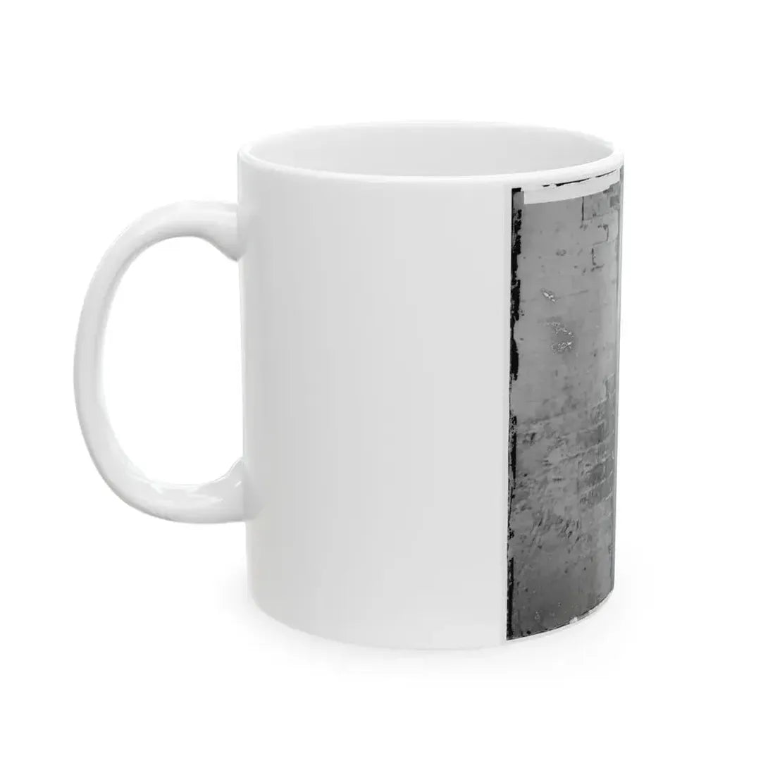 Alexandria, Virginia. Slave Pen. Interior View (U.S. Civil War) White Coffee Mug - Go Mug Yourself