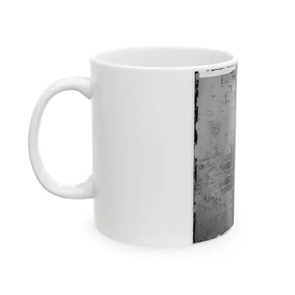 Alexandria, Virginia. Slave Pen. Interior View (U.S. Civil War) White Coffee Mug - Go Mug Yourself