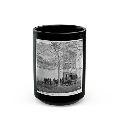 Alexandria, Virginia. Slave Pen. (Price, Birch & Co. Dealers In Slaves) (U.S. Civil War) Black Coffee Mug 15oz - Go Mug Yourself