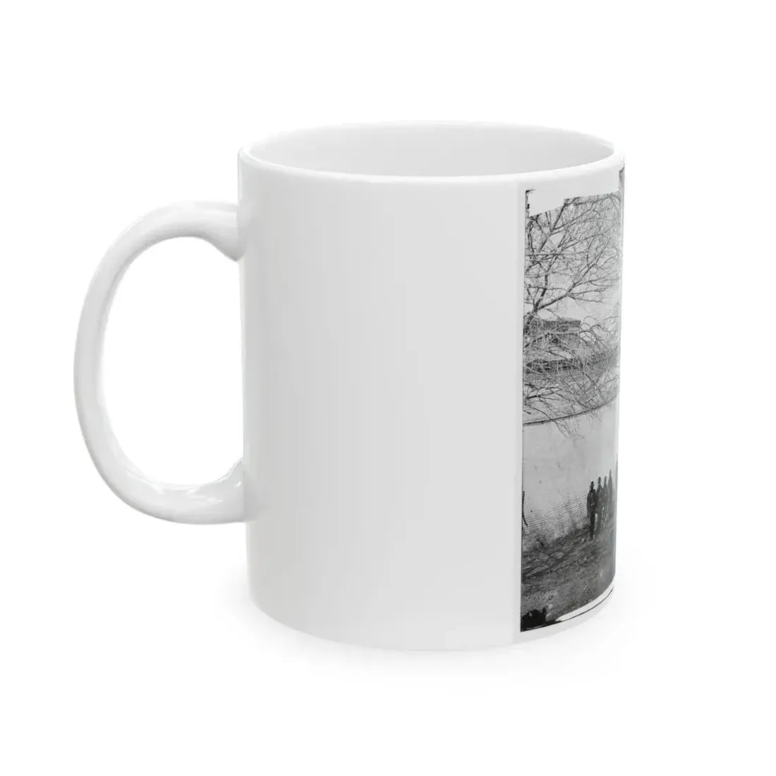 Alexandria, Virginia. Slave Pen. (Price, Birch & Co. Dealers In Slaves) (U.S. Civil War) White Coffee Mug - Go Mug Yourself