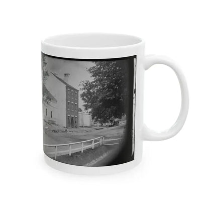 Alexandria, Virginia. Slave Pen. (Price, Birch & Company Dealers In Slaves) (U.S. Civil War) White Coffee Mug - Go Mug Yourself