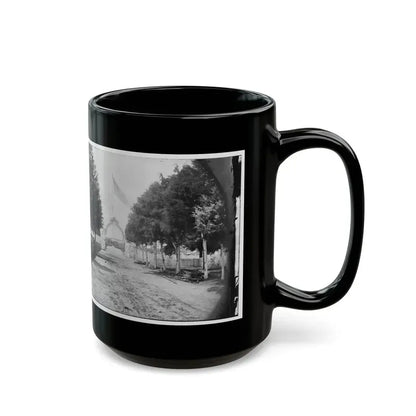 Alexandria, Virginia. Soldier's Cemetery. (U.S. Civil War) Black Coffee Mug - Go Mug Yourself