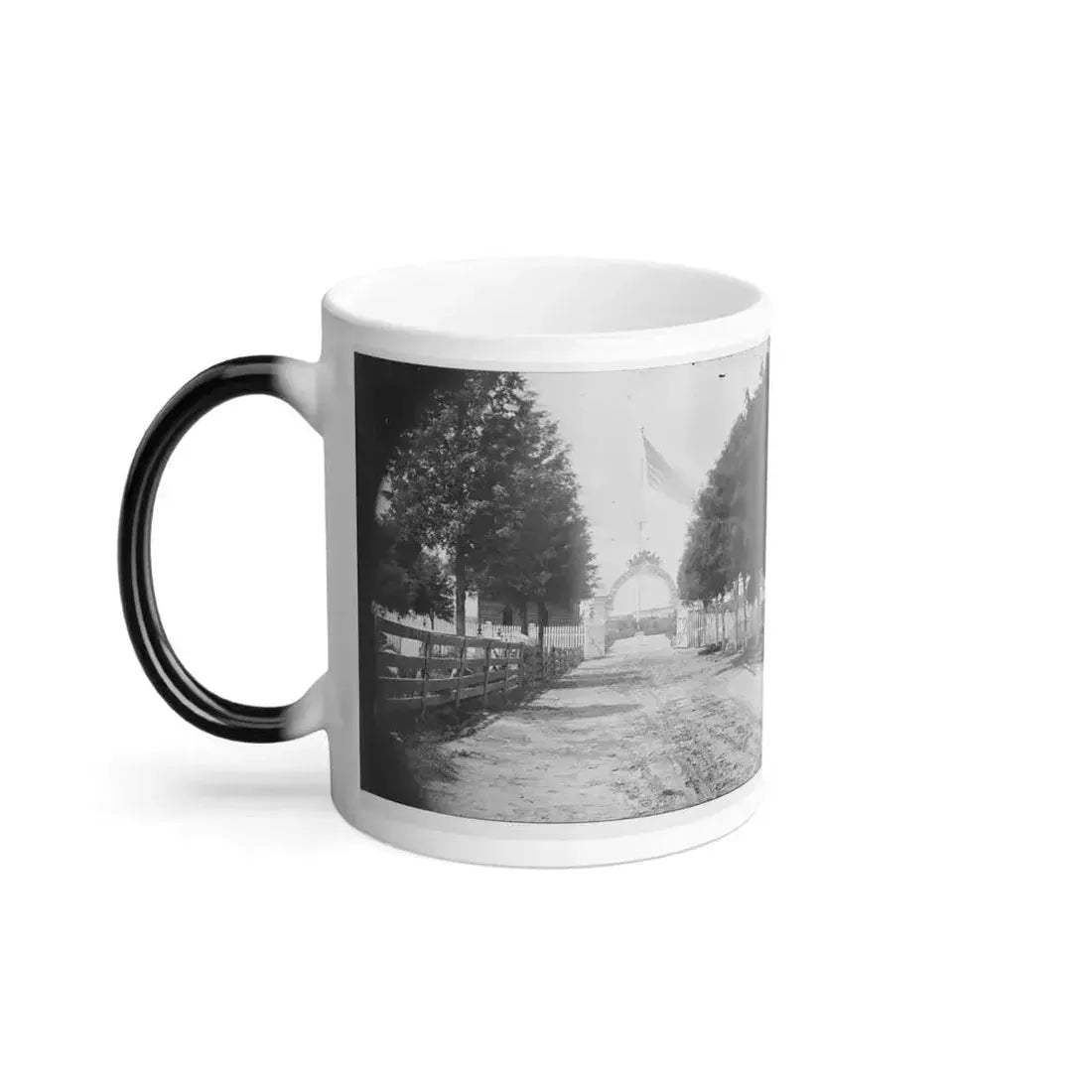 Alexandria, Virginia. Soldier's Cemetery. (U.S. Civil War) Color Changing Coffee Mug 11oz - Go Mug Yourself