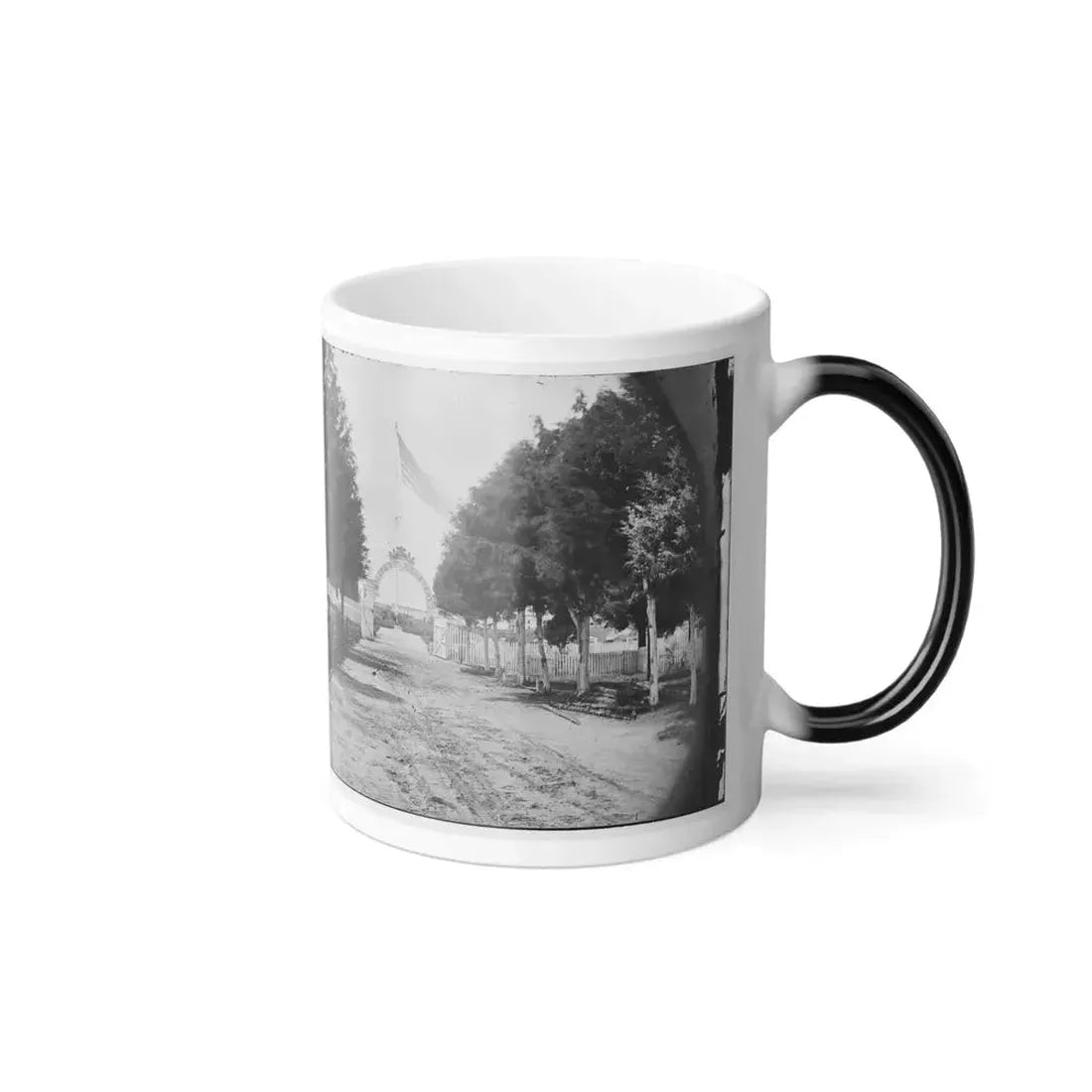 Alexandria, Virginia. Soldier's Cemetery. (U.S. Civil War) Color Changing Coffee Mug 11oz - Go Mug Yourself