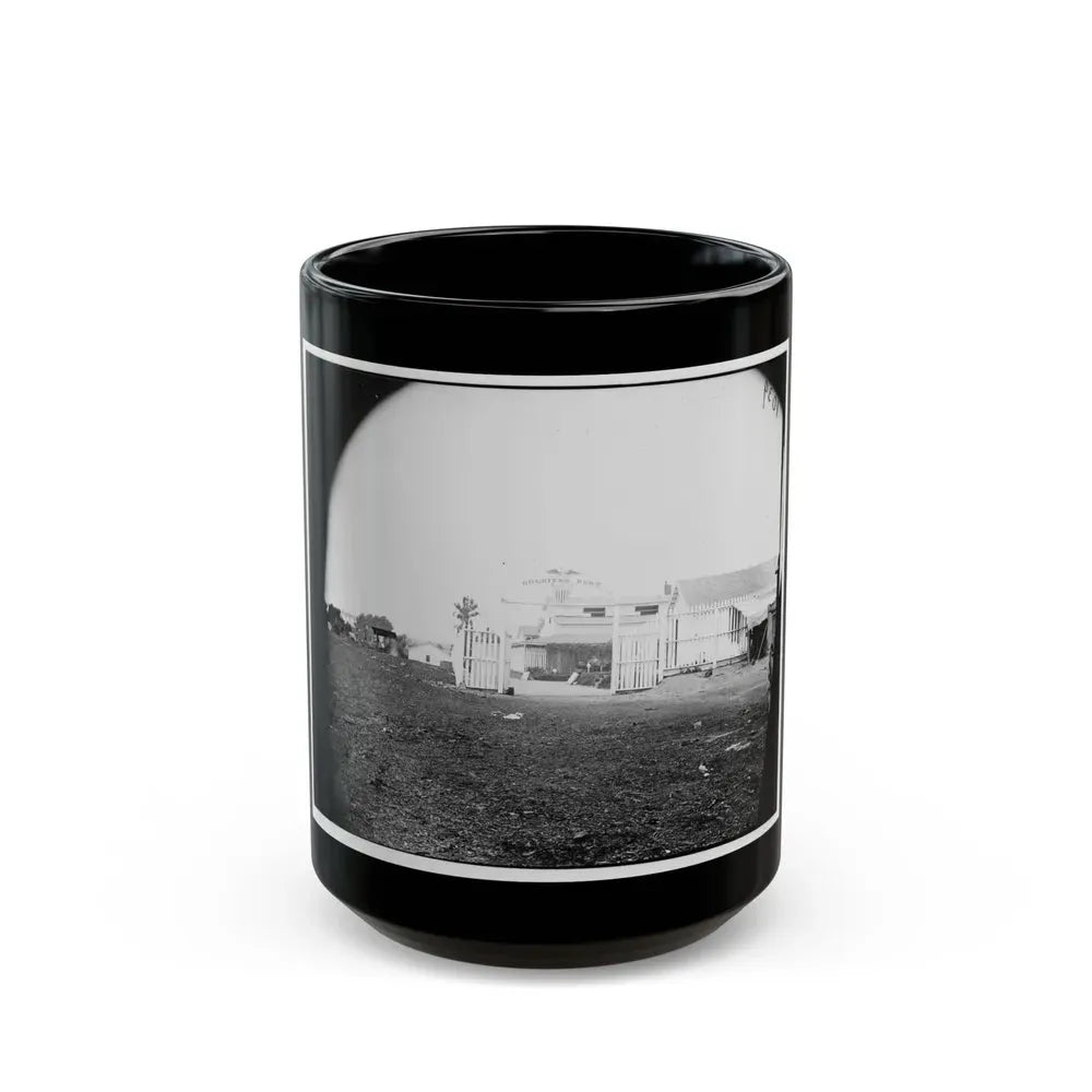 Alexandria, Virginia. Soldiers Rest (U.S. Civil War) Black Coffee Mug 15oz - Go Mug Yourself
