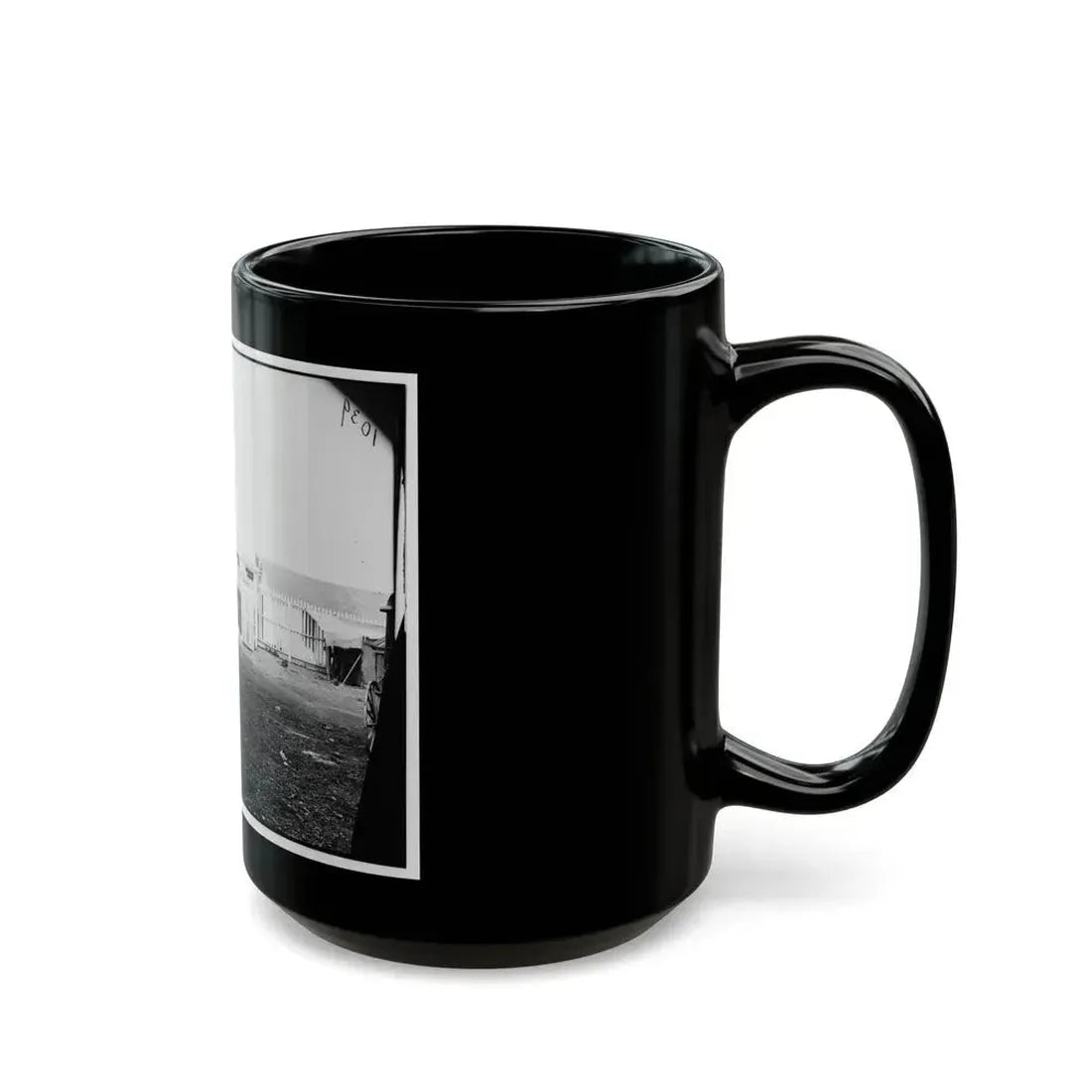 Alexandria, Virginia. Soldiers Rest (U.S. Civil War) Black Coffee Mug - Go Mug Yourself