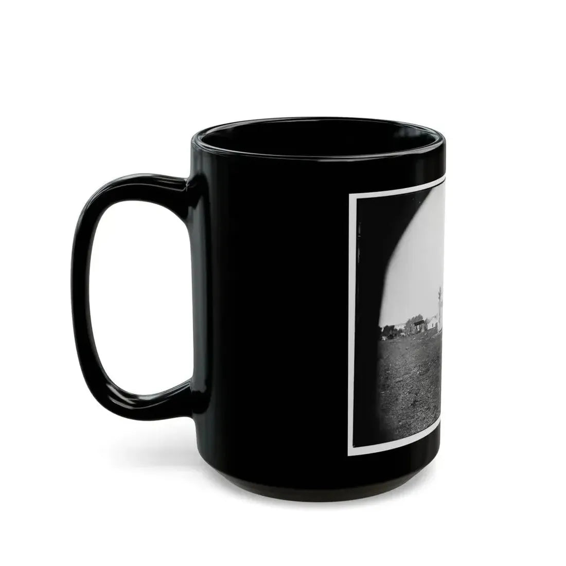 Alexandria, Virginia. Soldiers Rest (U.S. Civil War) Black Coffee Mug - Go Mug Yourself