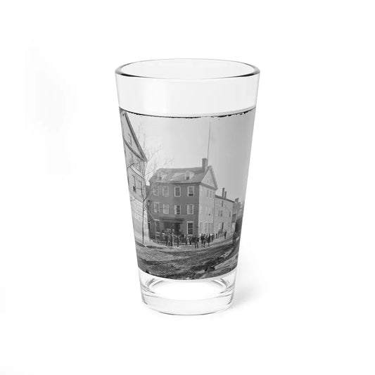 Alexandria, Virginia. The Marshall House, King & Pitt Streets (U.S. Civil War) Pint Glass 16oz 16oz - Go Mug Yourself