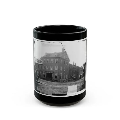 Alexandria, Virginia. The Marshall House (U.S. Civil War) Black Coffee Mug 15oz - Go Mug Yourself