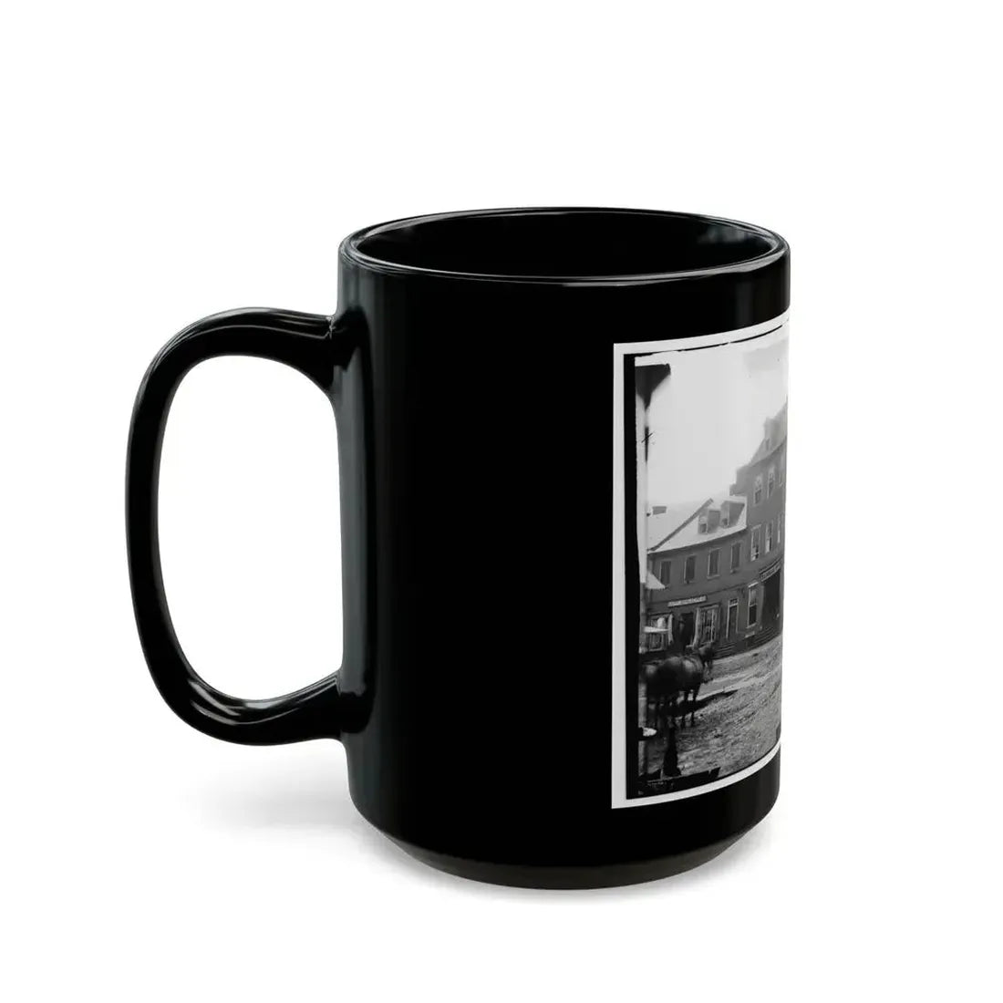 Alexandria, Virginia. The Marshall House (U.S. Civil War) Black Coffee Mug - Go Mug Yourself