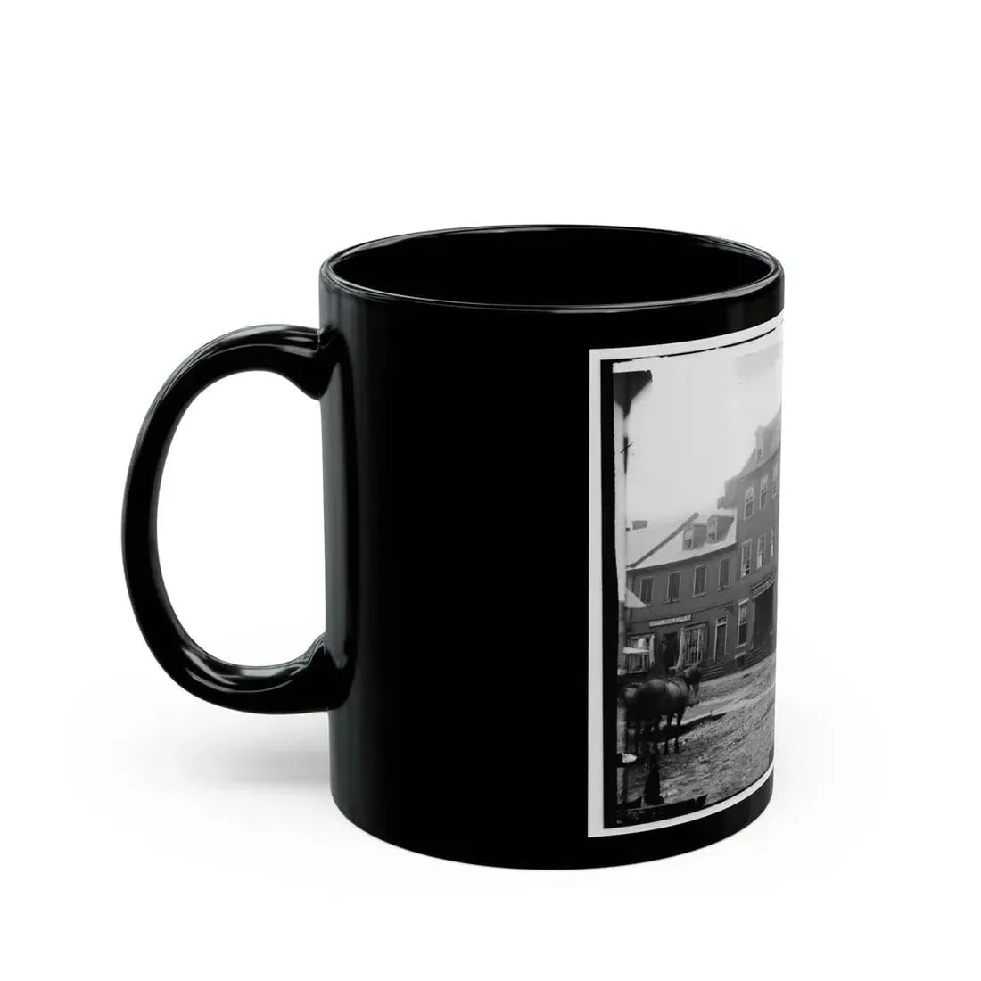 Alexandria, Virginia. The Marshall House (U.S. Civil War) Black Coffee Mug - Go Mug Yourself