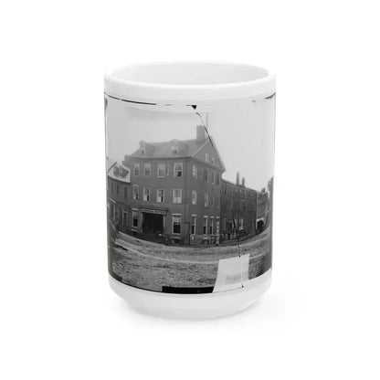 Alexandria, Virginia. The Marshall House (U.S. Civil War) White Coffee Mug 15oz - Go Mug Yourself