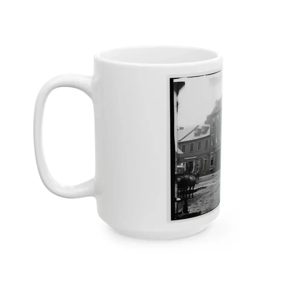Alexandria, Virginia. The Marshall House (U.S. Civil War) White Coffee Mug - Go Mug Yourself