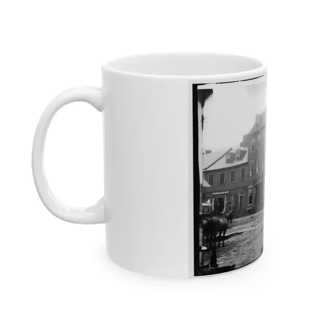 Alexandria, Virginia. The Marshall House (U.S. Civil War) White Coffee Mug - Go Mug Yourself